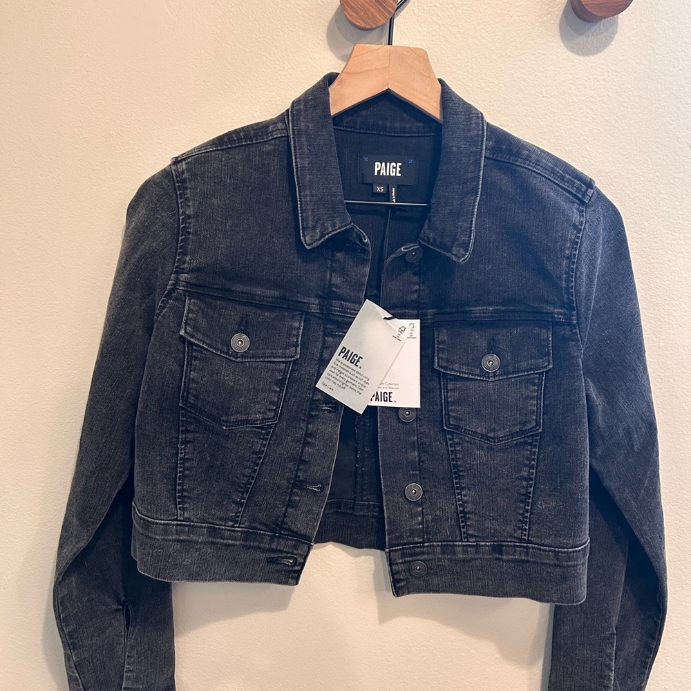 NWT Paige Aveline Cropped Jacket XS